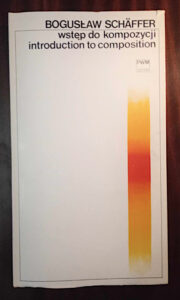 Wstęp do kompozycji Introduction to composition podręcznik PWM, 1976