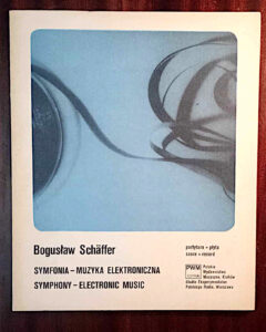 Bogusław Schaeffer, Symfonia – muzyka elektroniczna