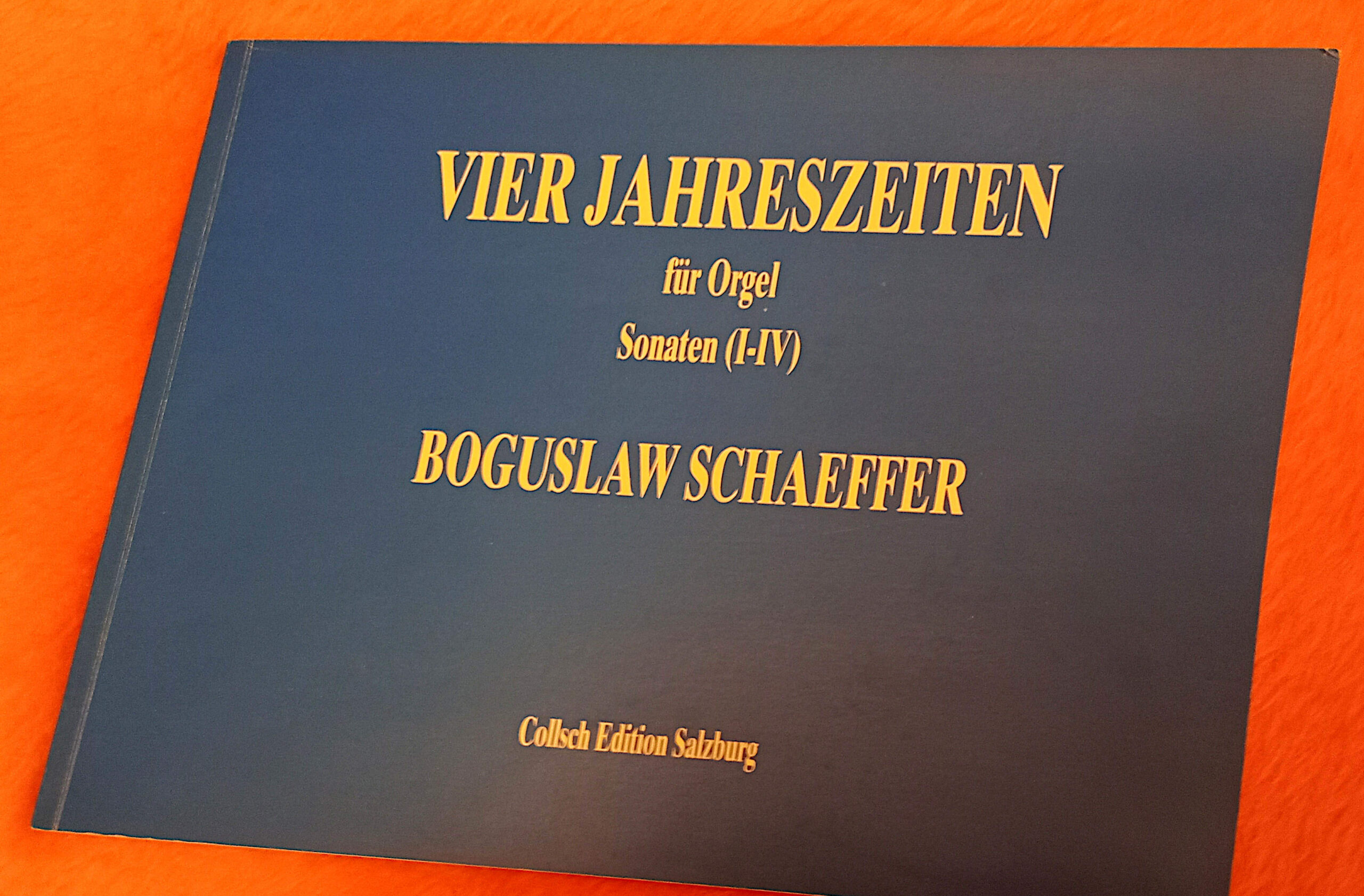 Prezentacja albumu CD z nagraniem „Vier Jahreszeiten” na organy – B.Schaeffera